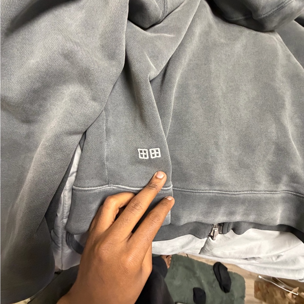 Ksubi Gray Performance Jacket With Subtle Logo - image 1